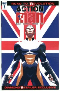 ACTION MAN #1, VF/NM, SDCC Retailer Exclusive, 2016, IDW, Hasbro, more in store