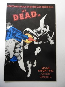 Moon Knight #26 (1982) FN+ Condition