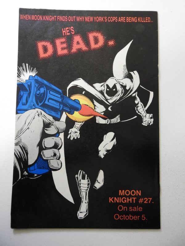 Moon Knight #26 (1982) FN+ Condition