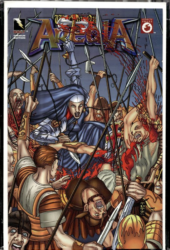 Warrior Nun Areala Bolt Premium Variant Cover (1997)