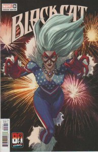 Black Cat (Marvel, 2nd Series) #8A VF/NM; Marvel | Captain America variant - we