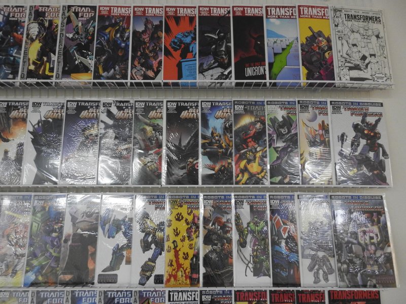 Huge Lot 150+ Comics ALL IDW TRANSFORMERS COMICS!!!!! Awesome NM- Avg Condition!