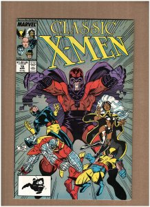 Classic X-Men #19 Marvel Comics 1988 Art Adams Cover John Byrne VF+ 8.5