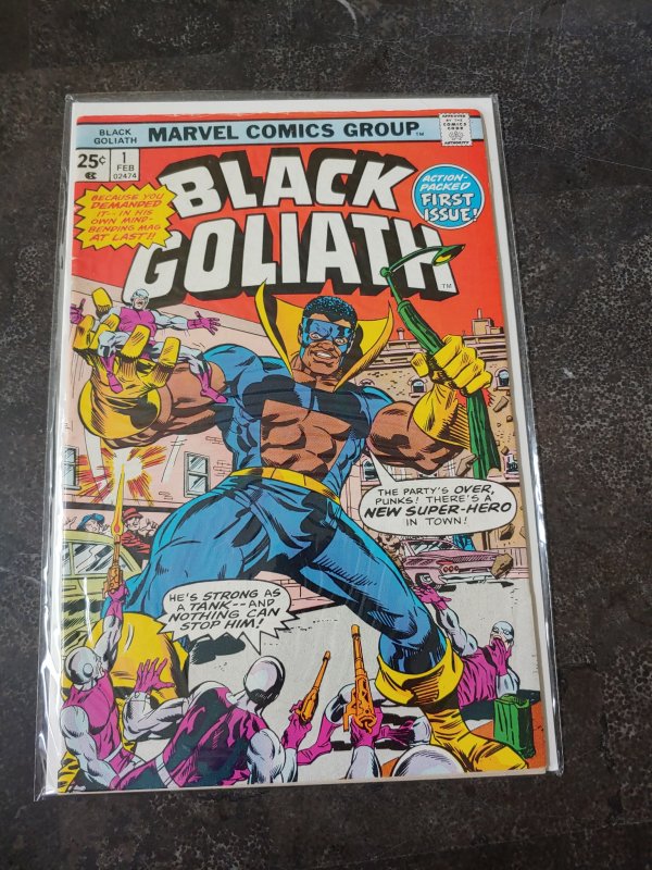 Black Goliath #1 (1976) VF+ HOT BOOK!