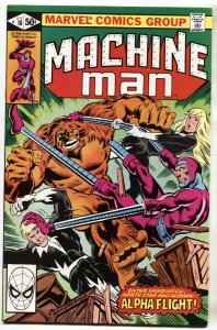 Machine Man #18--1980--Alpha Flight--Marvel--comic book--VF/NM