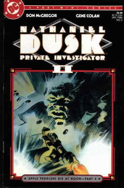 Nathaniel Dusk II #4 VG; DC | low grade comic - save on shipping - details insid