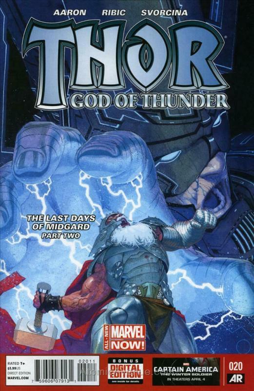 Thor: God of Thunder #20 VF/NM; Marvel | save on shipping - details inside