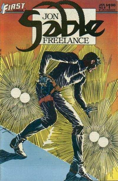 Jon Sable: Freelance #8, VF (Stock photo)