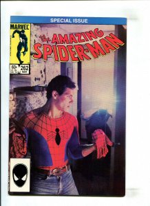 AMAZING SPIDER-MAN #262 (DIRECT EDITION) - PHOTO COVER (8.0) 1984 