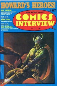 Comics Interview #67 ORIGINAL Vintage 1989 Roy Thomas