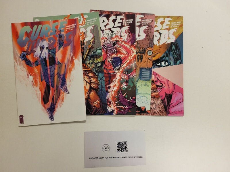 5 Curse World Image Comic Books #11 12 13 14 15 87 TJ4