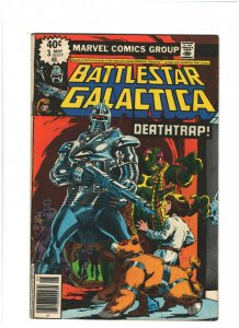 Battlestar Galactica #3 VG+ 4.5 Marvel Comics 1979 Bronze Age 