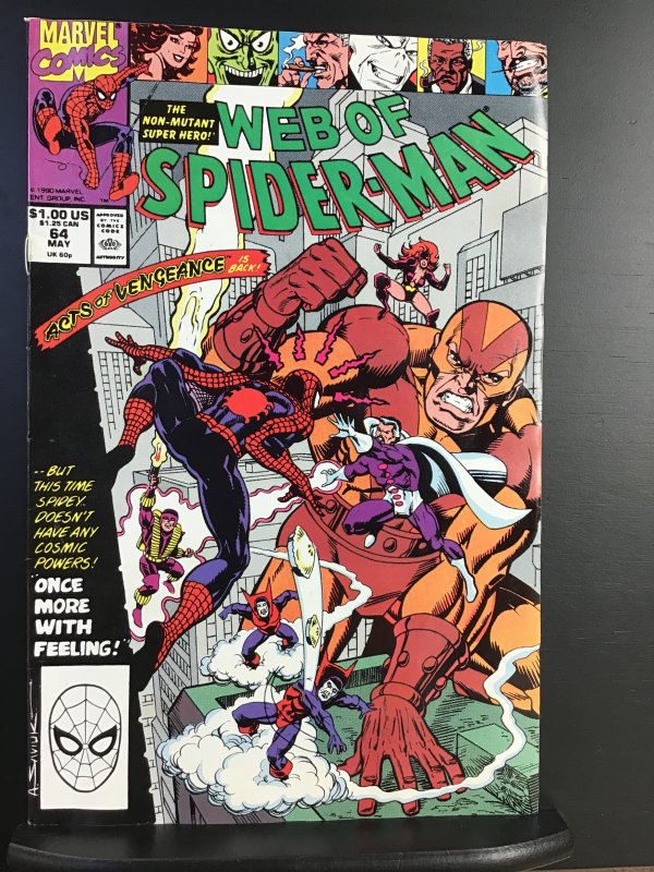 Web of Spider-Man #64 (1990)