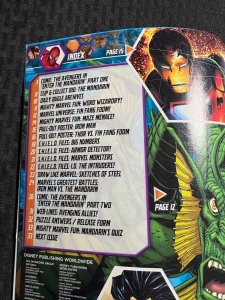 2013 MARVEL SUPER HEROES Magazine #8 VF 8.0 Thor & Iron Man