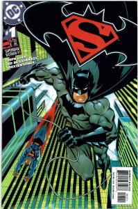 Superman / Batman #1  (2003) Jeph Loeb Batman Cover NM