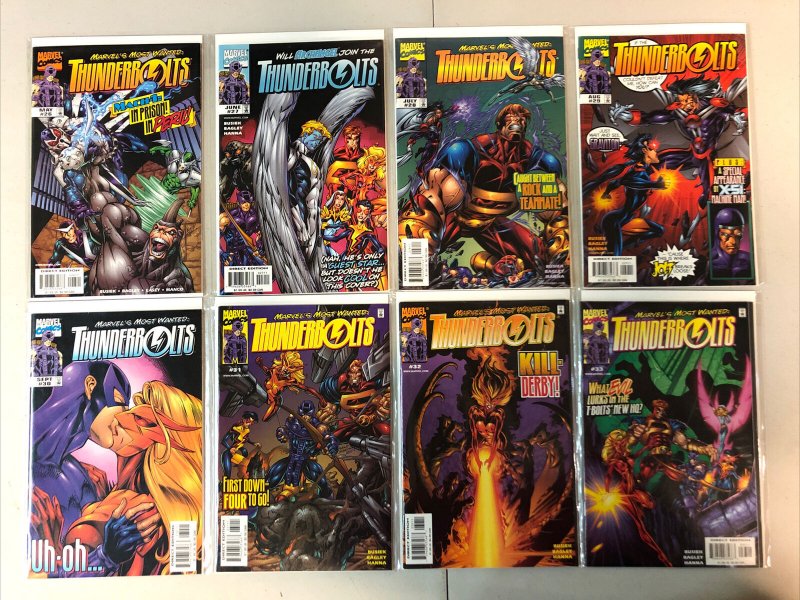 Thunderbolts (1997) #0,2-33 + Special + OS + Annual (VF/NM) Set Marvel Comics