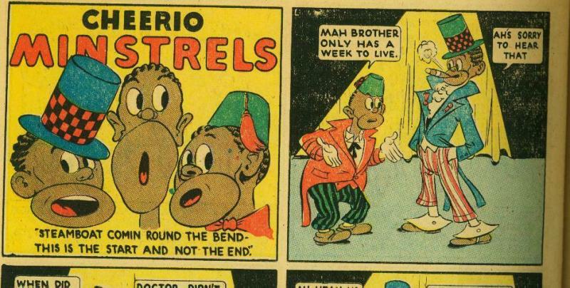 Carnival Comics 1945- Only issue- Golden Age FUN VG