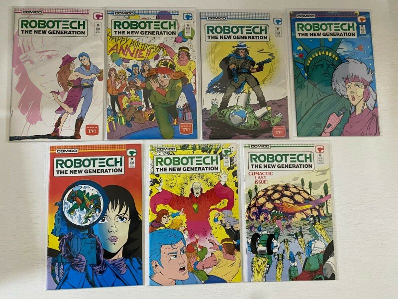 Robotech New Generation lot 23 different from #1-25 8.0 VF (1985-88 Comico)