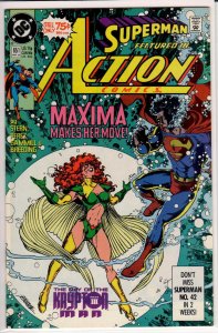 Action Comics #651 Direct Edition (1990) 9.6 NM+