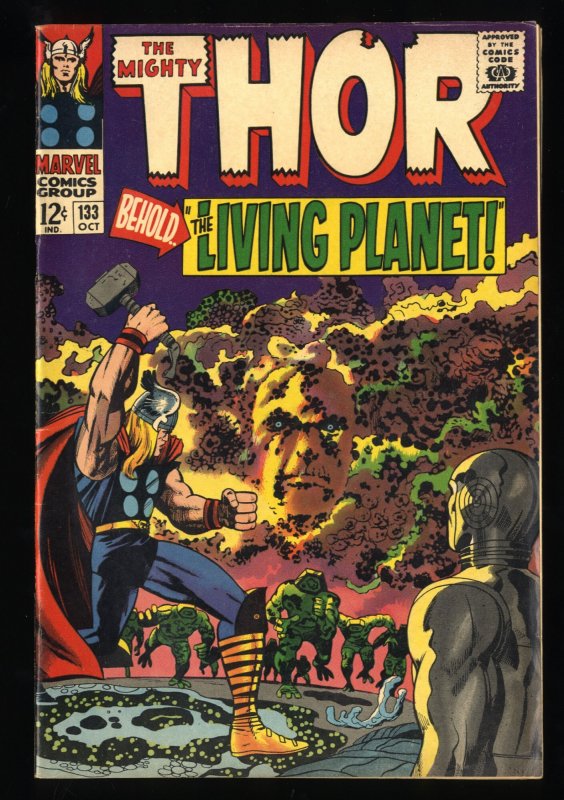 Thor #133 FN 6.0 1st Ego! Marvel Comics