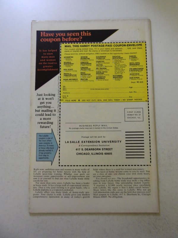 Super-Villain Team-Up #1 (1975) VF- condition