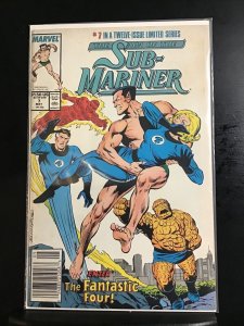 Saga Of The Sub-Mariner #7  Marvel Comics 1989 Vf+ Newsstand