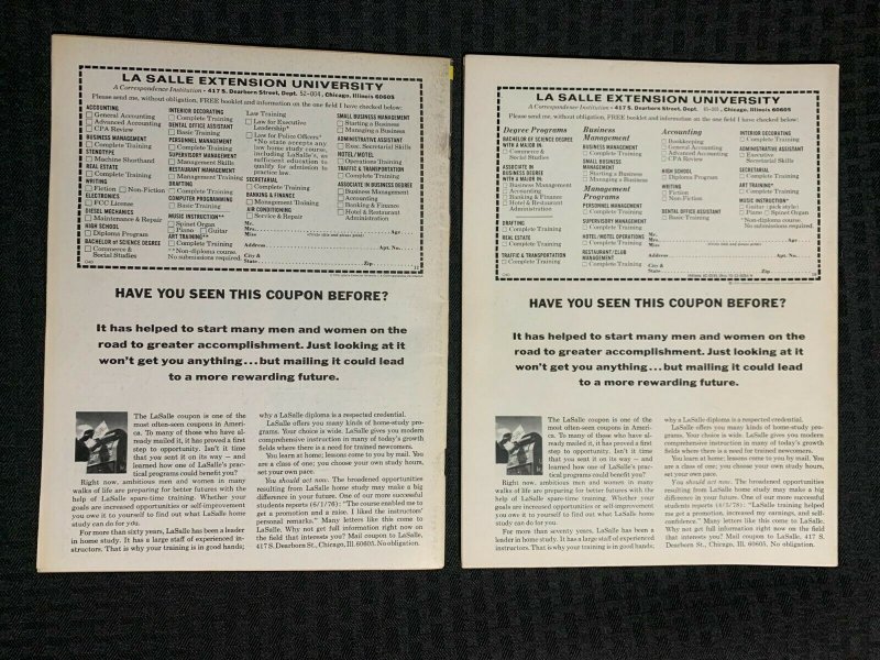 1978 MARVEL PREVIEW Magazine #13 UFO Connection & #17 Blackmark FVF 7.0  