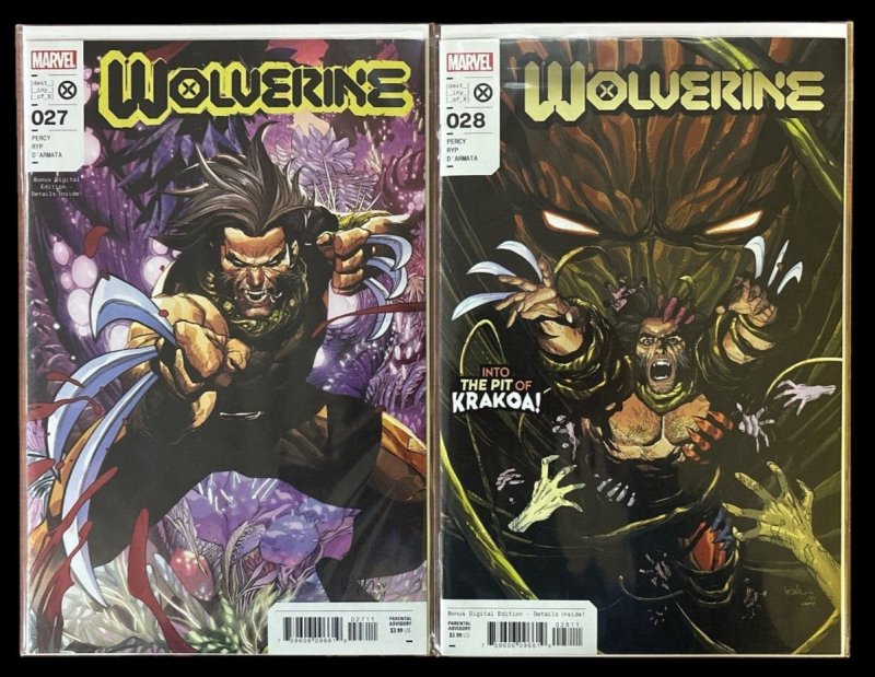 Wolverine #23-50 Run Lot 1st Hellverine Appearance Marvel Comics 2020