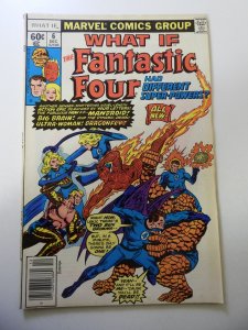 What If? #6 (1977) VG Condition 1/4 Spine Split, Moisture stains bc