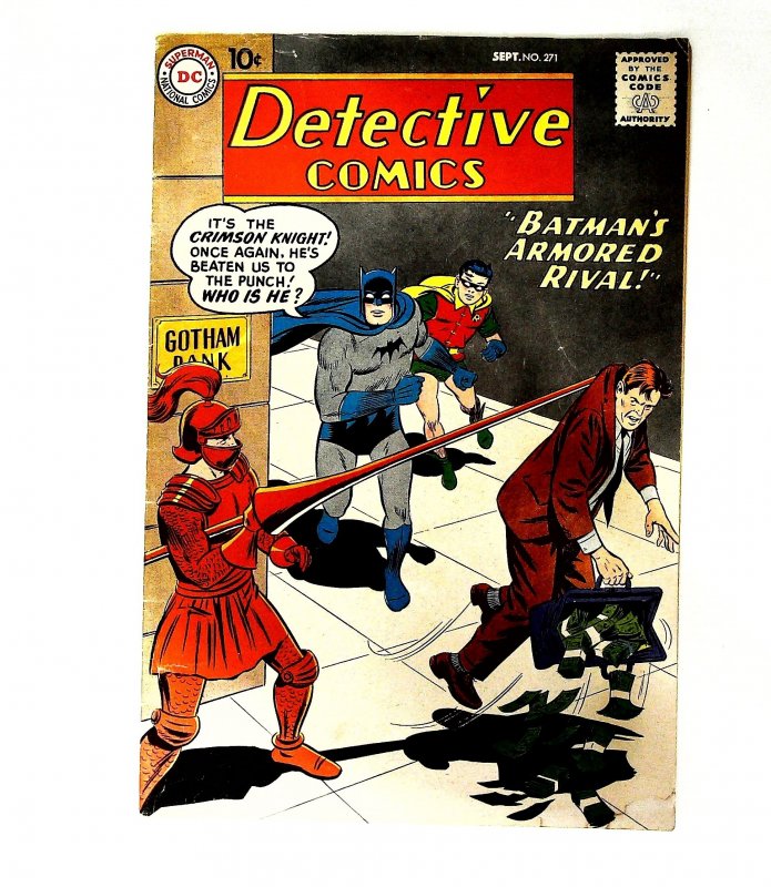 Detective Comics (1937 series)  #271, VG (Actual scan)