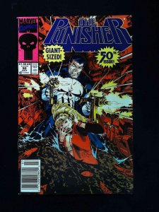 Punisher  #50 (2Nd Series) Marvel Comics 1991 Vf Newsstand