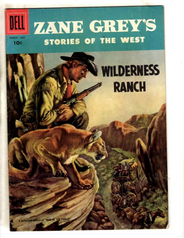 Zane Grey's Stories Of The West # 33 FN/VF 1957 Dell Silver Age Comic Book JL3