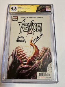 Venom (2018) # 1 (CGC SS 9.8 WP) | Signed By Donny Cates & Ryan Stegman