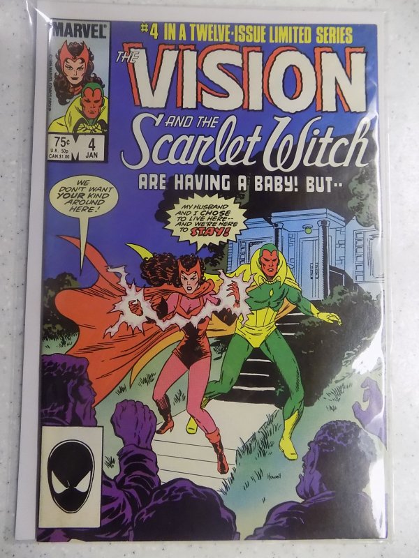 VISION AND SCARLET WITCH # 4