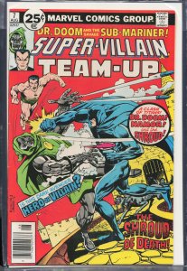 Super-Villain Team-Up #7 (1976) Namor the Sub-Mariner