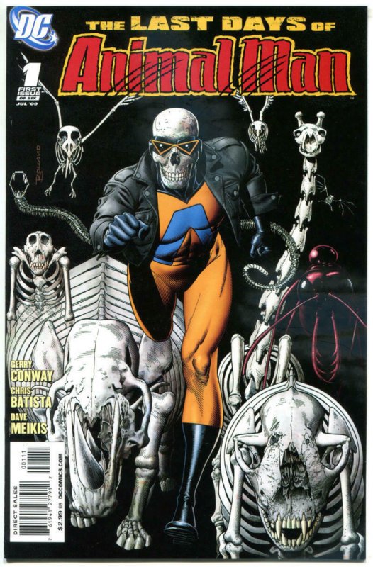 ANIMAL MAN #1 2 3 4 5 6, NM, Conway, Batista, 1-6, 2009, Last Days of, DC