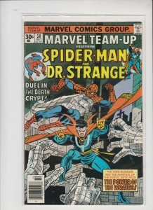 MARVEL TEAM-UP #50 SPIDER-MAN and DR. STRANGE  MARVEL / MID QUALITY