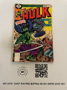 Incredible Hulk # 230 VG Marvel Comic Book Thor Iron Man Avengers X-Men 8 J221