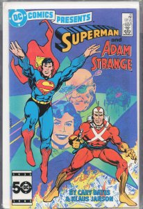 DC Comics Presents #82 (1985) Adam Strange