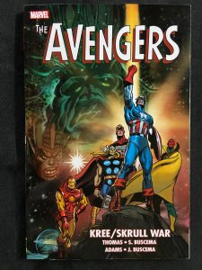 THE AVENGERS, THE KREE SKRULL WAR TRADE PAPERBACK VF/NM NEAL ADAMS, BUSCEMA ART