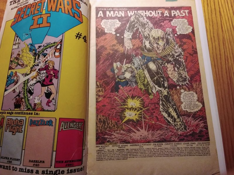 Longshot #1 (1985) CPV