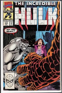 The Incredible Hulk #374 (1990) Hulk