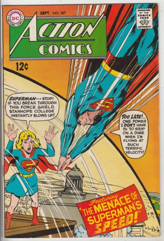 Action Comics #367 (Sep-68) VF/NM High-Grade Superman