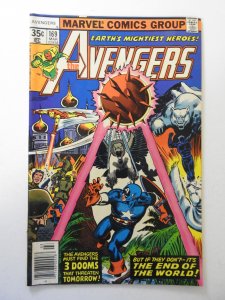 The Avengers #169 (1978) VG+ Condition moisture stain