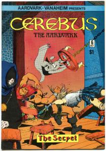 CEREBUS the AARDVARK #6, VF/NM, Dave Sim, 1977, more in store, QXT