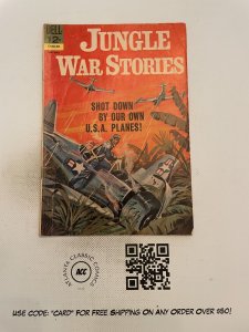 Jungle War Stories #6 VG/FN Dell Silver Age Comic Book U.S.A. Planes Air 16 J221