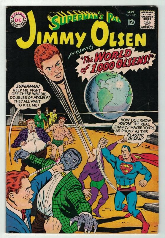 JIMMY OLSEN 105 VG SEPT 1967