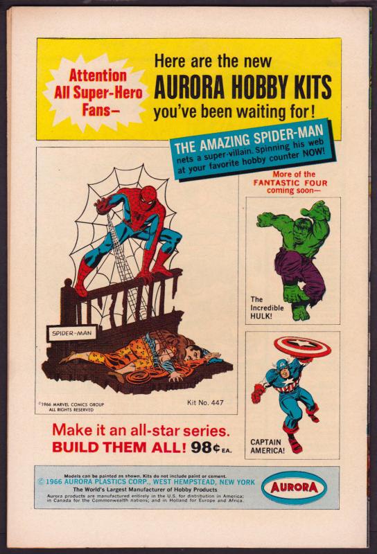 Fantastic Four #60 (Mar 1967, Marvel) VF-