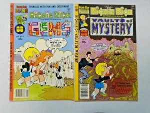 Richie Rich Harvey Comic Lot 35¢ Covers 50 Different Average 5.0