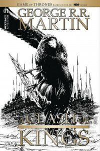 GEORGE RR MARTIN A CLASH OF KINGS (2019 DYNAMITE) #1 All 9 Covers PRESALE-01/29